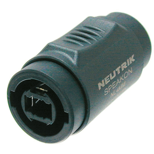 Neutrik NL4MMX - Adapter Speakon 2/4-Pol auf Speakon 2/4-Pol 